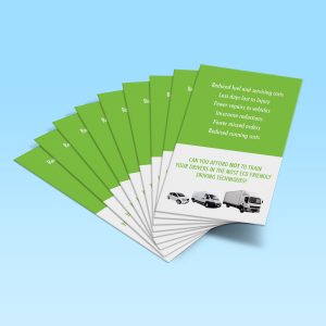 Priority Driver Training business card showing the reverse side