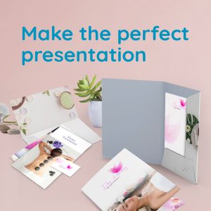 Make the perfect presentation with presentation folders