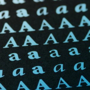 Selecting the perfect font for your design project