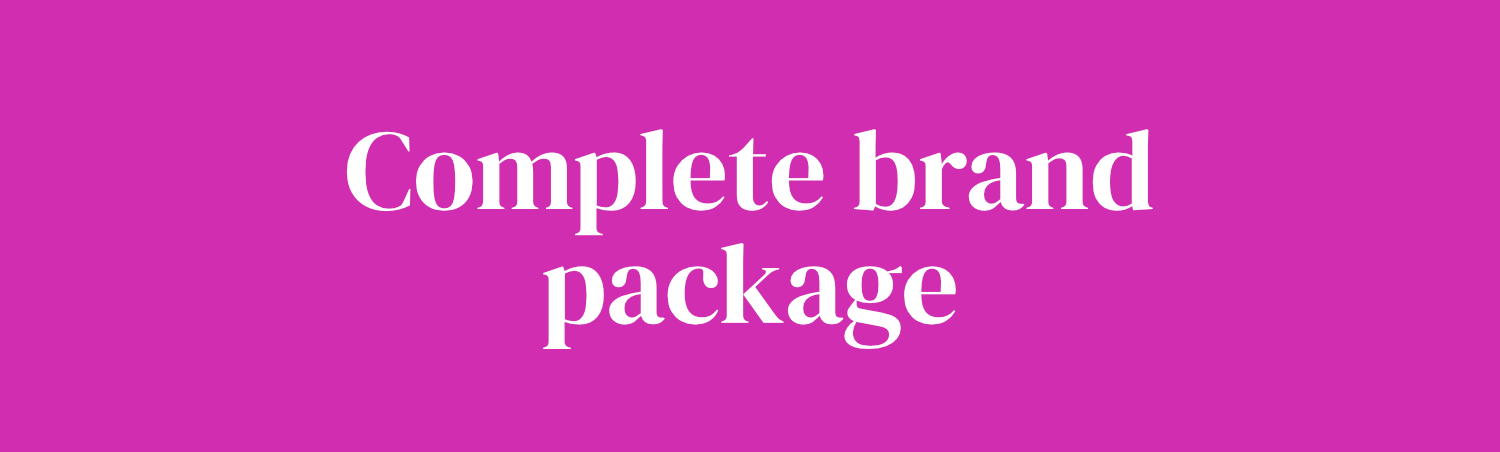 Complete brand package